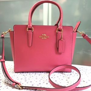 New Coach Leah Satchel crossbody bag